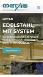 Mobile Screenshot of metab.de